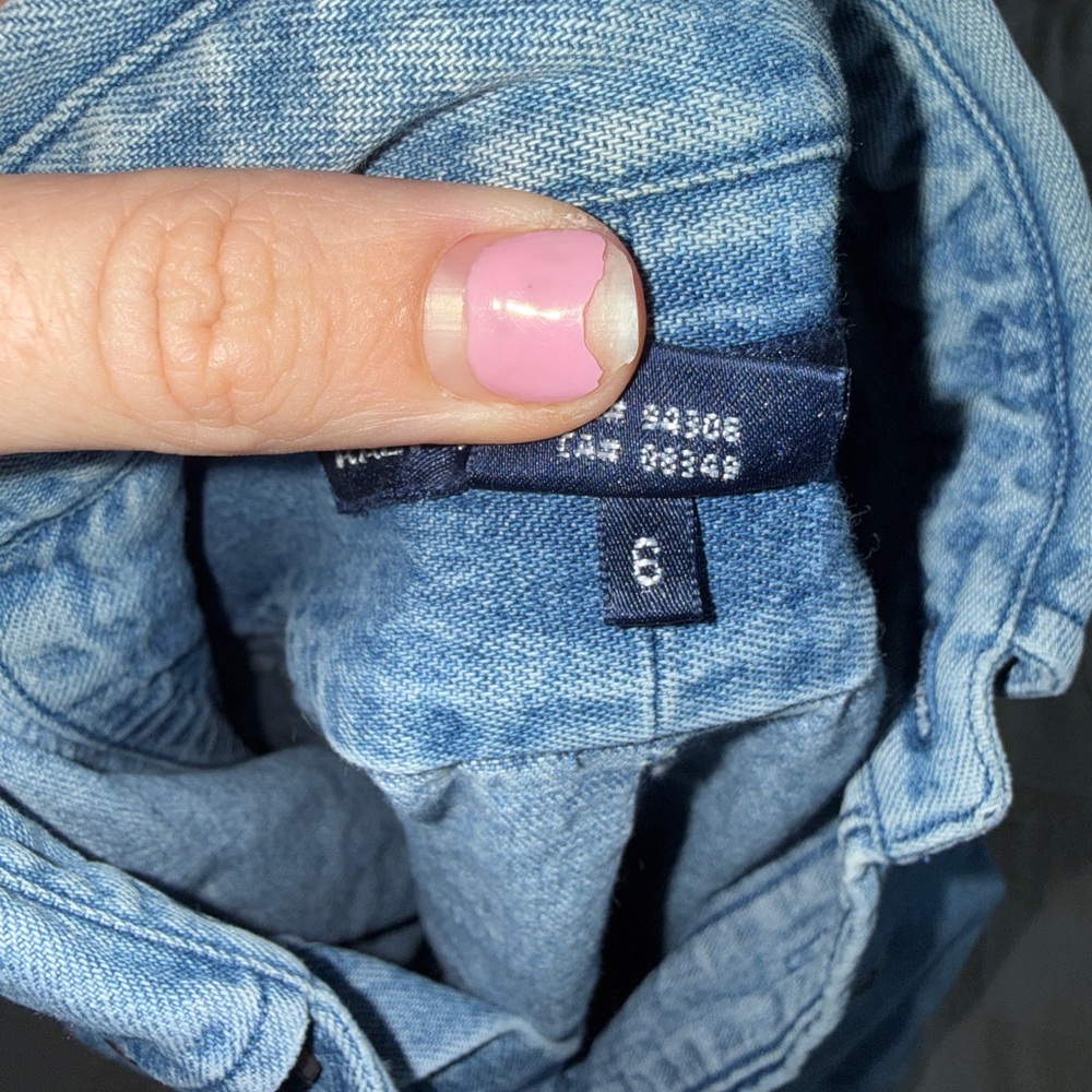 Ralph Lauren Light Blue Denim Shirt - Picture 5 of 5